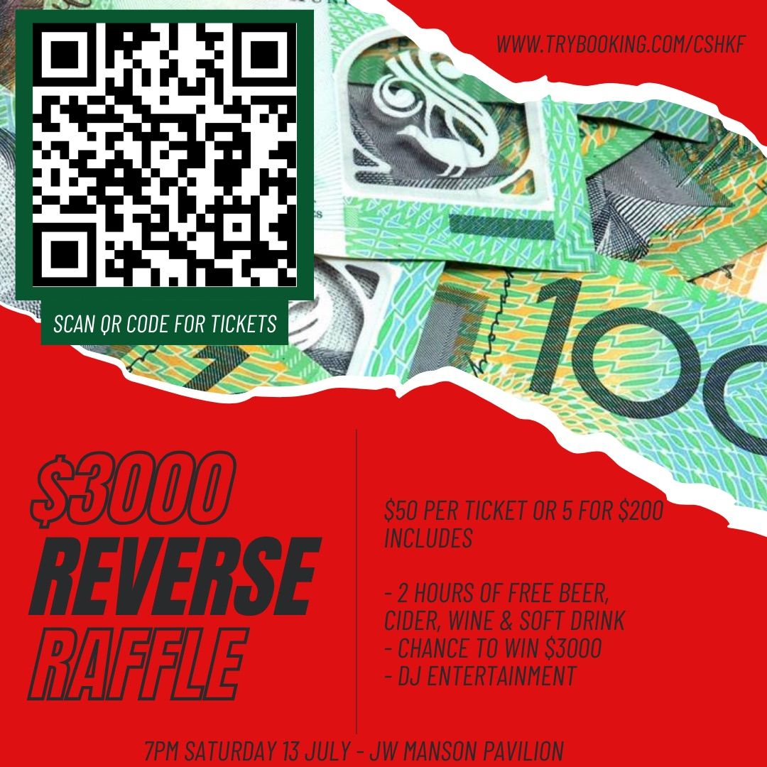 $3000 Reverse Raffle