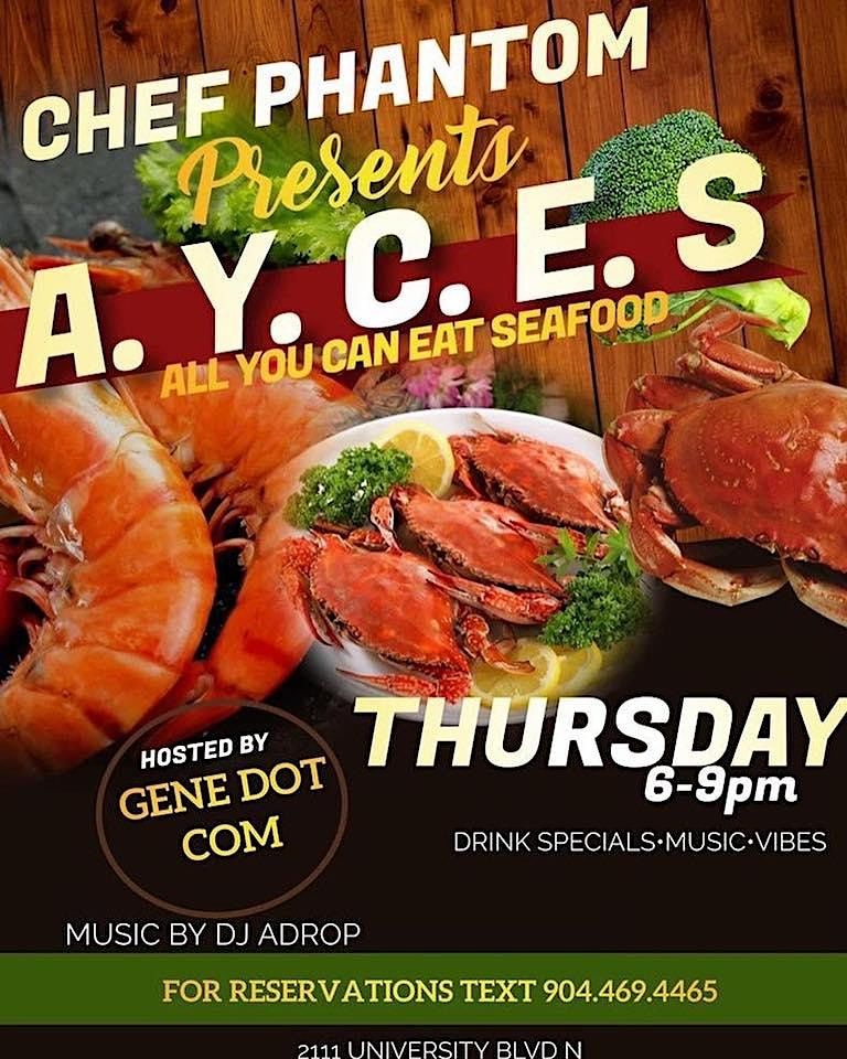 All You Can Eat Seafood - Blue Crabs, Snow Crabs, Shrimp, Crawfish ...