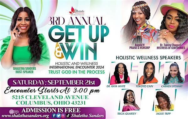 Get Up and Win Holistic Wellness International Encounter 2024