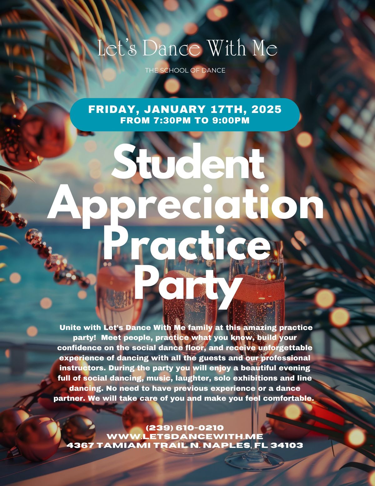 Student Appreciation Practice Party