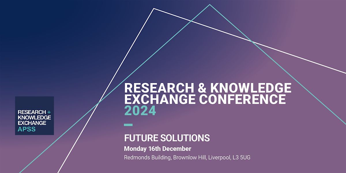 RESEARCH & KNOWLEDGE EXCHANGE CONFERENCE 2024