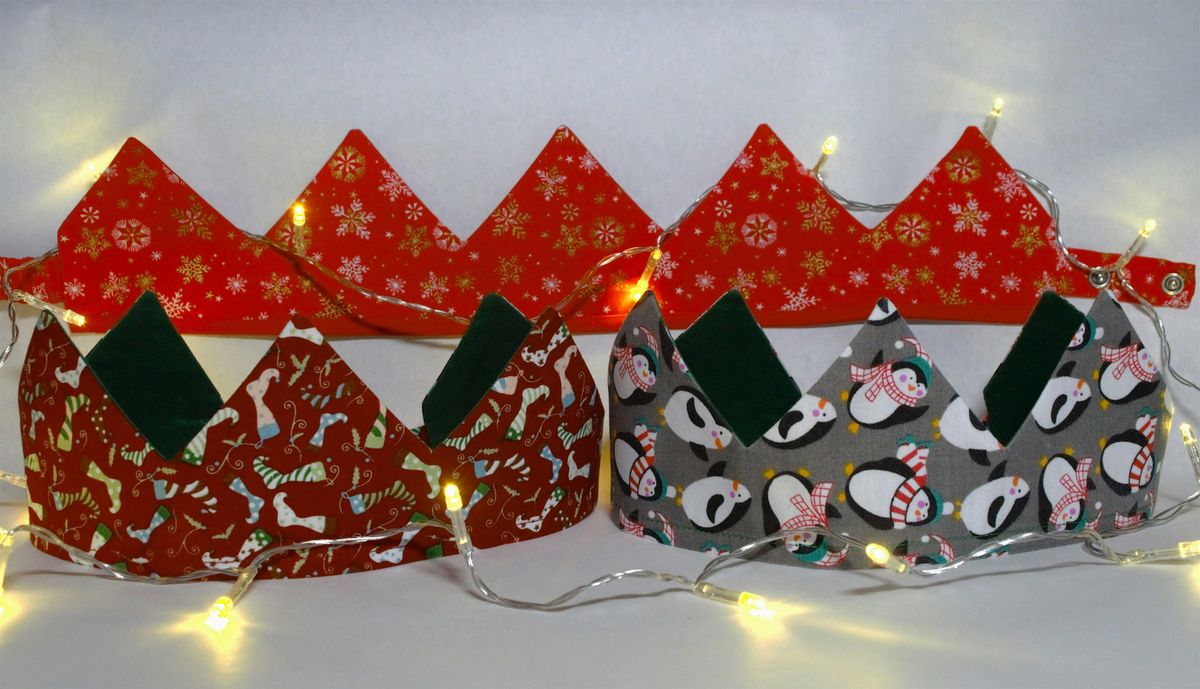 Festive Sewing - Sew Cracker Crowns!