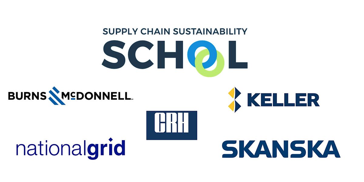 Supply Chain Sustainability School - Launch Event