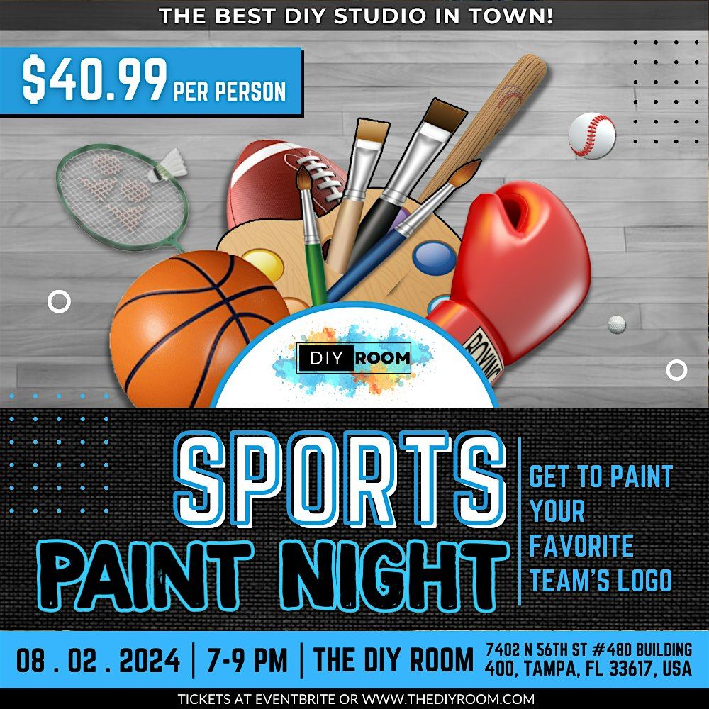 Sports Paint Night