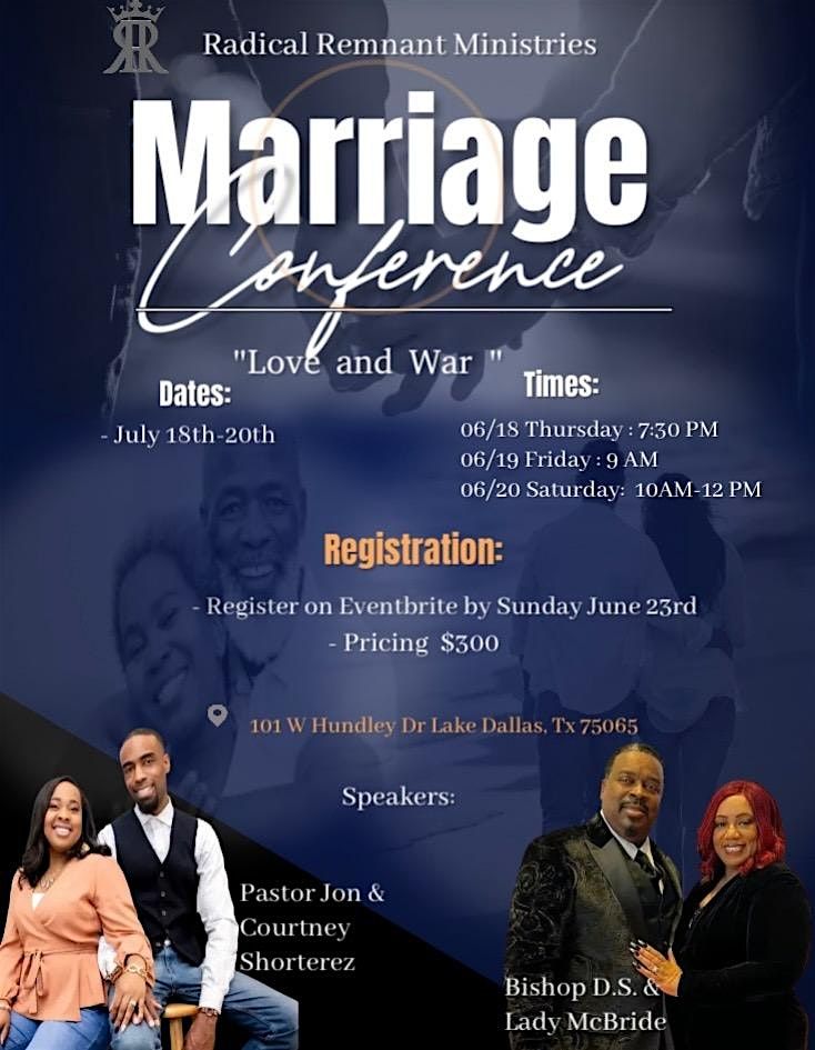Love and War Marriage Conference