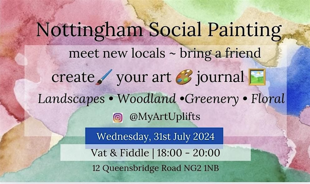 Social Art Painting Nottingham