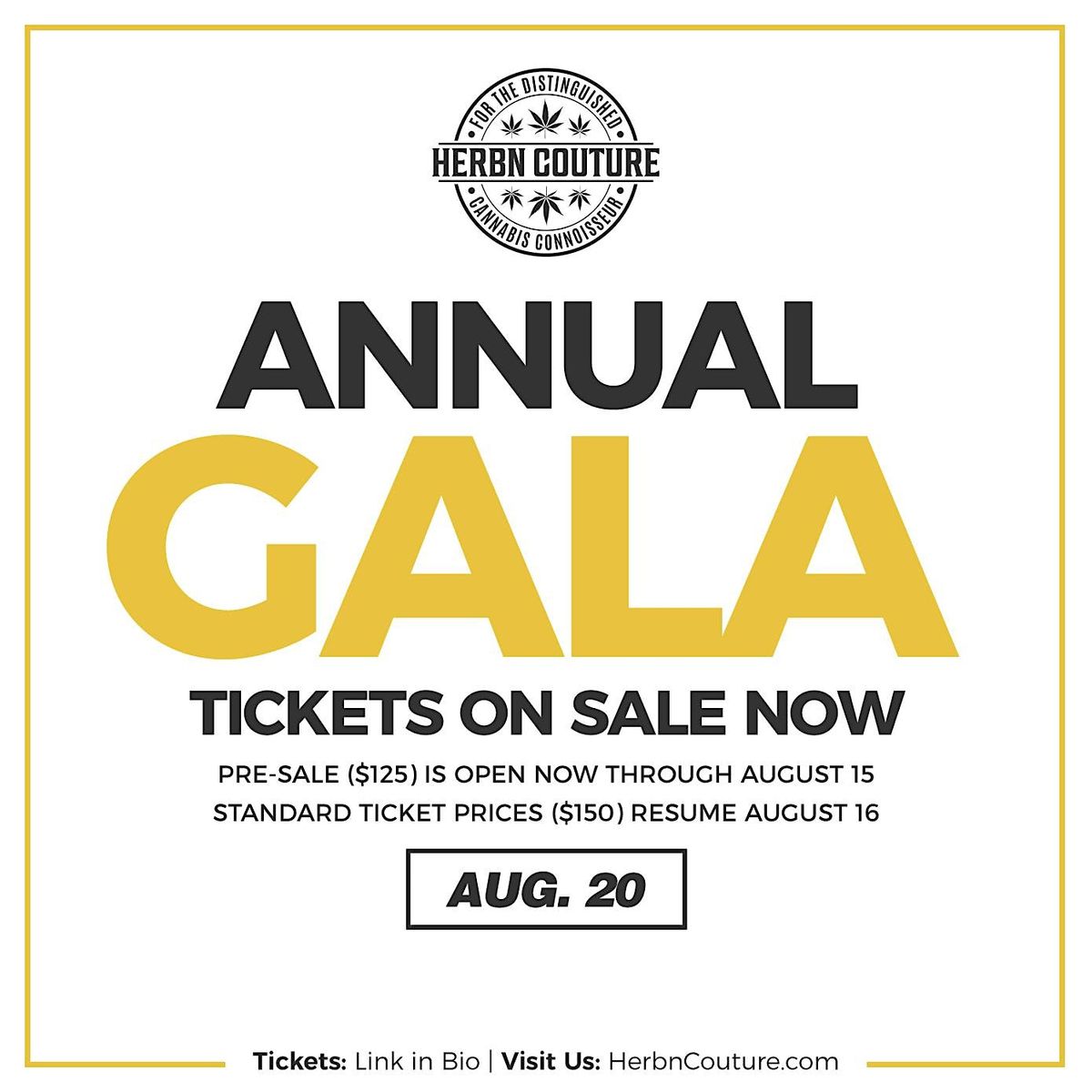 3rd Annual Herbn Couture Luxury Networking Dinner