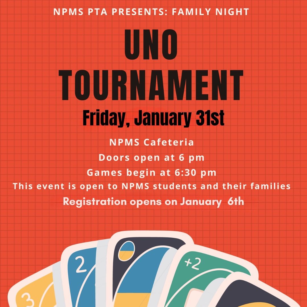 NPMS Family UNO Night 