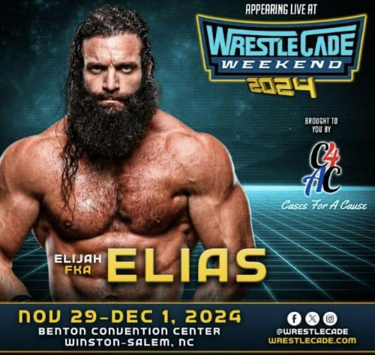 Elijah FKA Elias Meet & Greet- Wrestlecade