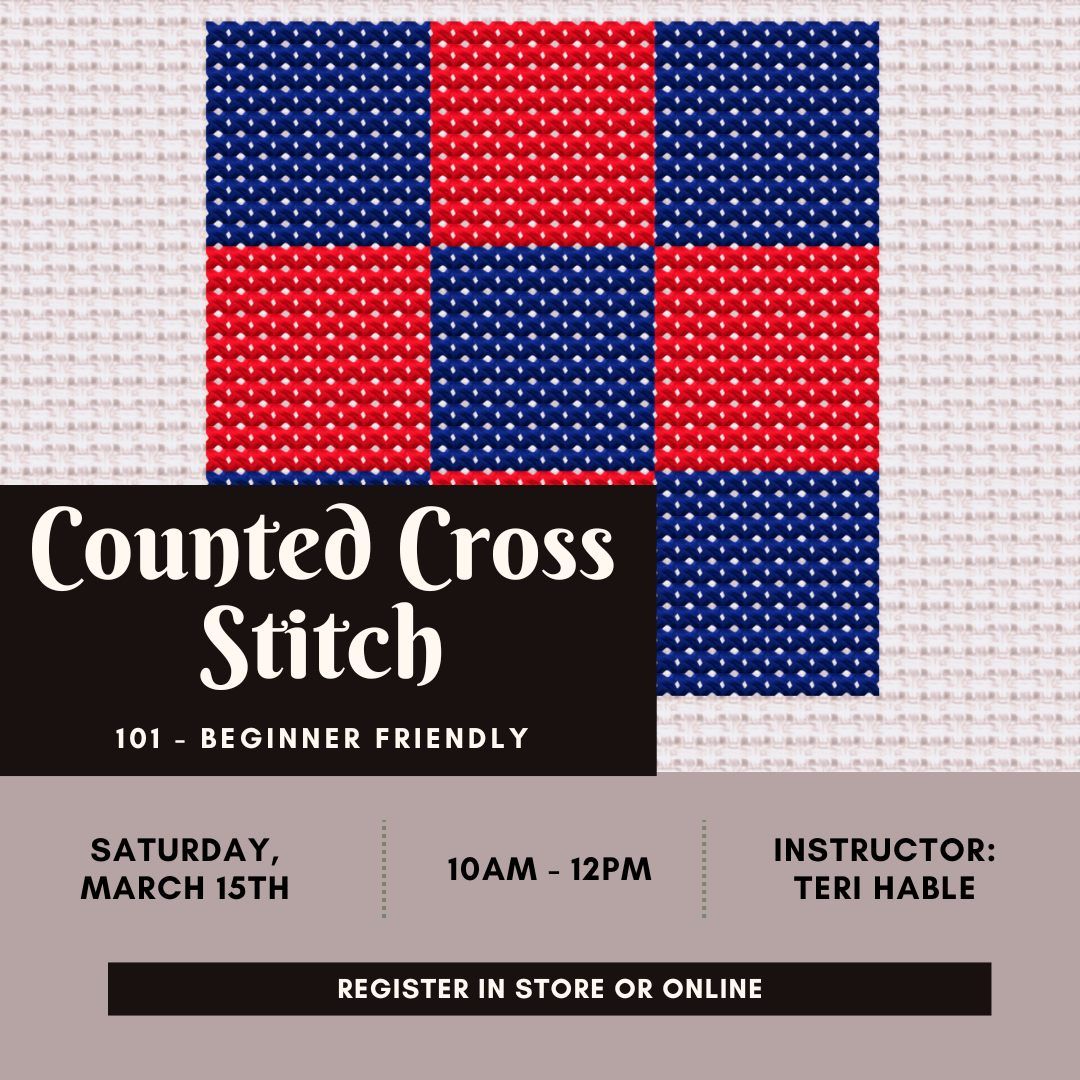 Counted Cross Stitch 101