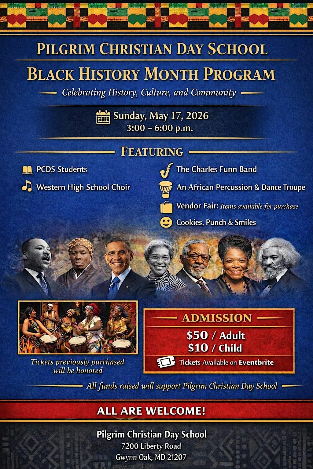 PCDS Black History Month Program