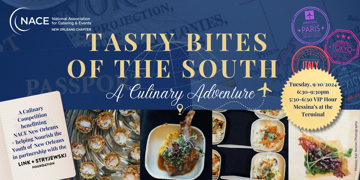 NEW DATE: 10\/8\/24 Tasty Bites of the South Competition