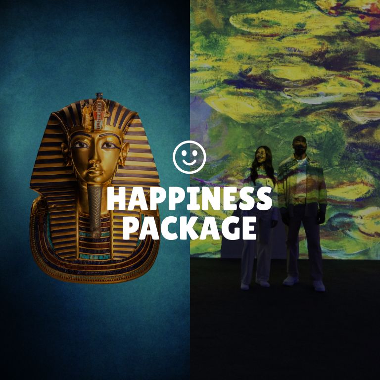 Happiness Package: Monet + Tutankhamun