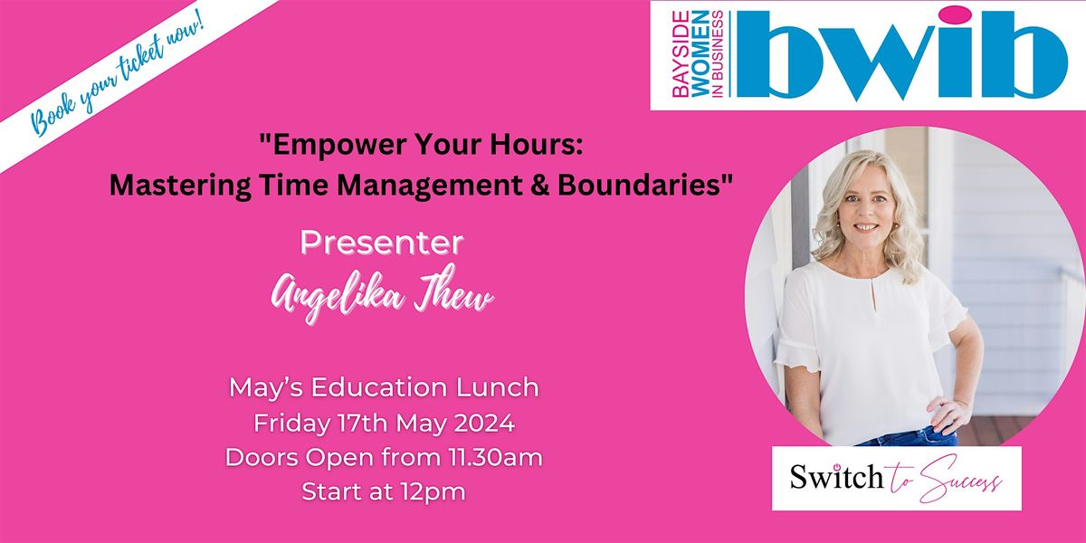 Empowering Your Hours with Angelika Thew