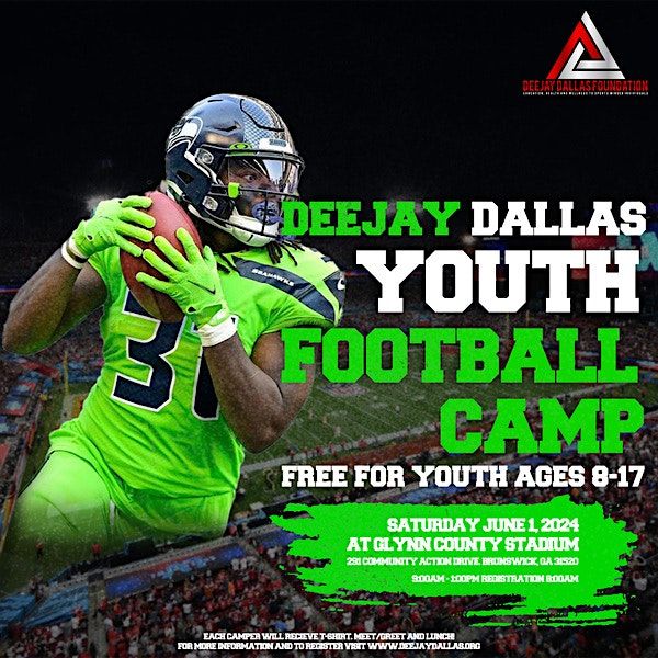 Deejay Dallas Foundation Youth Football Camp