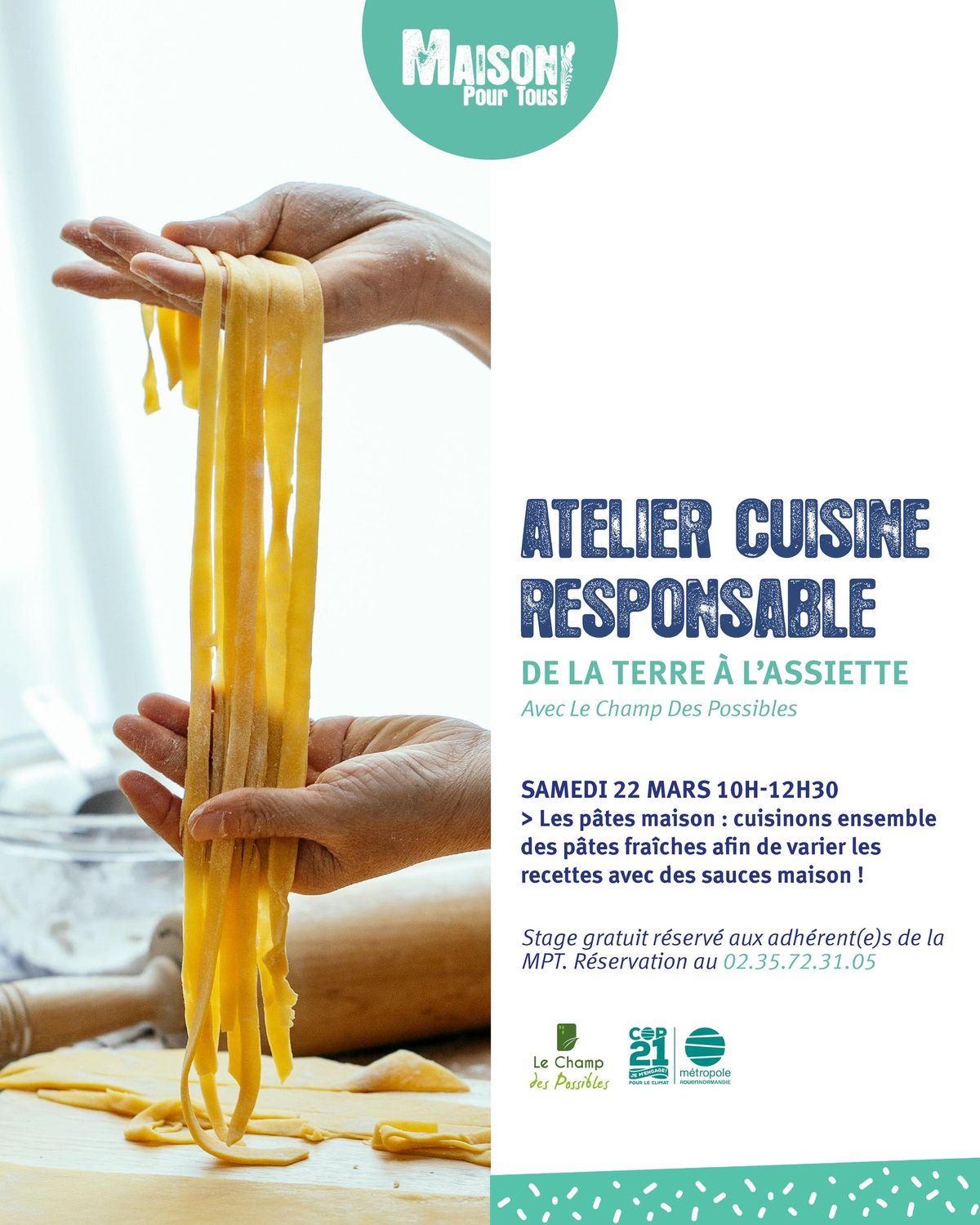 Atelier cuisine responsable