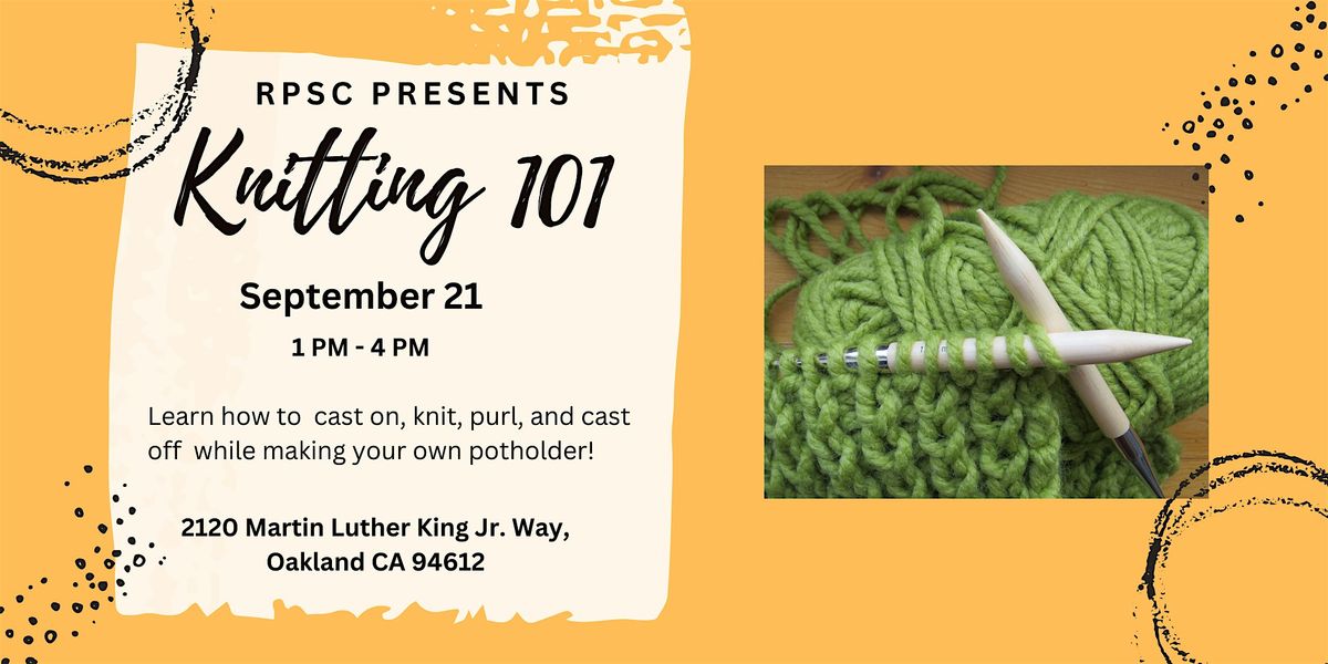 Knitting for Beginners