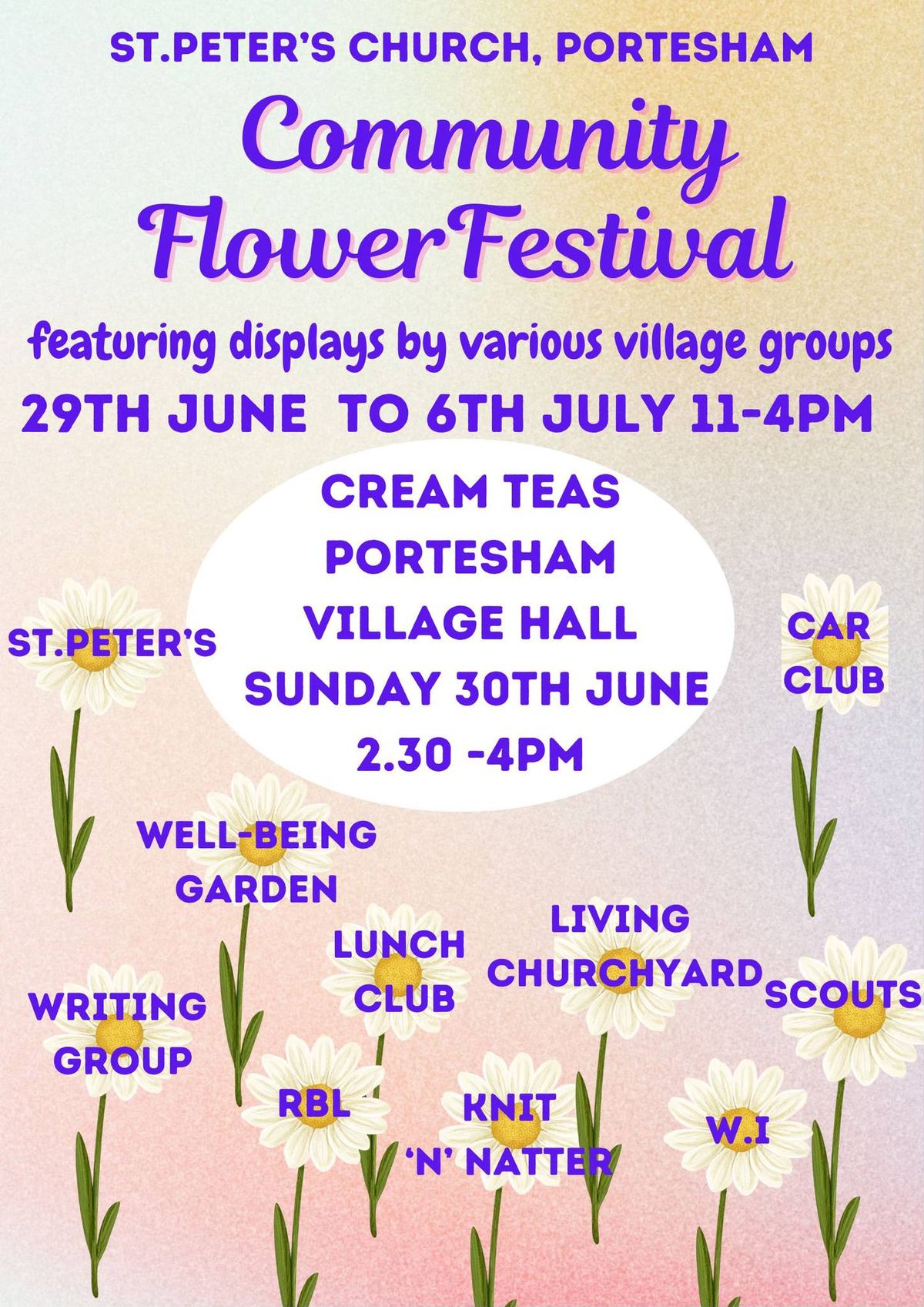 Community Flower Festival