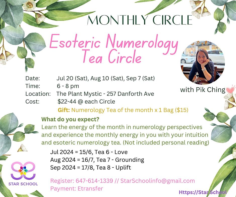 Esoteric Numerology Tea Circle