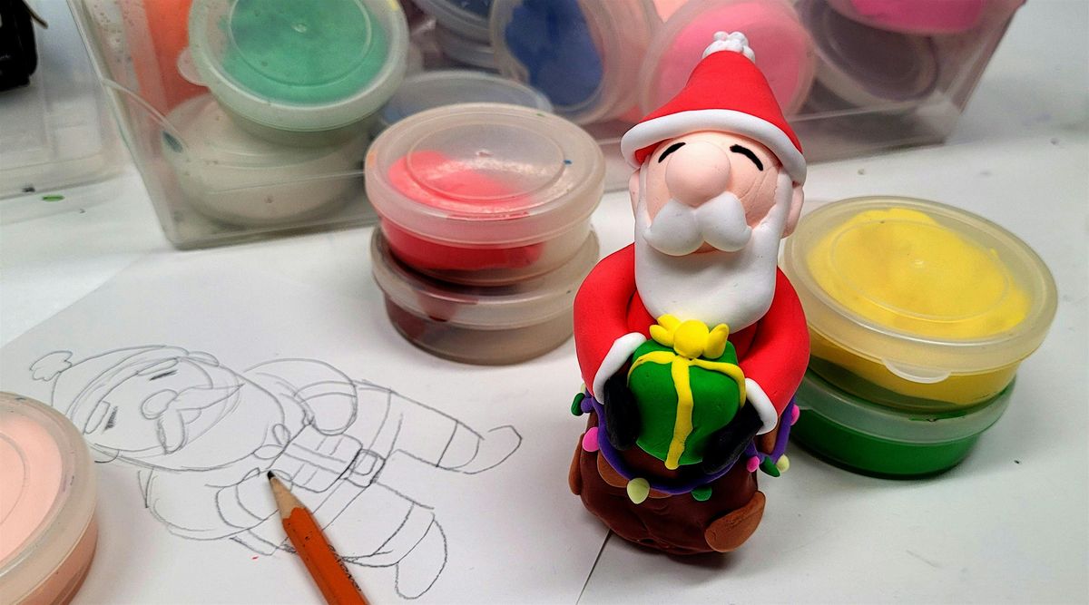Santa Claus Clay, Kids Workshop