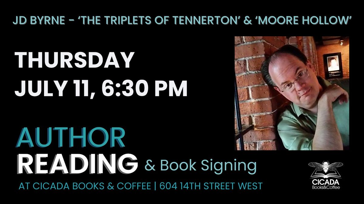 Author Reading & Book Signing with JD Byrne