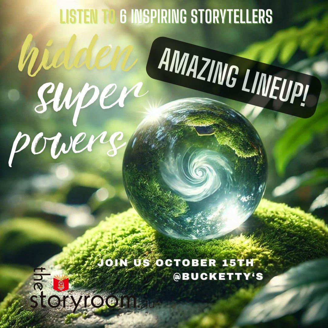 Hidden Super Powers! The Story Room October 15th