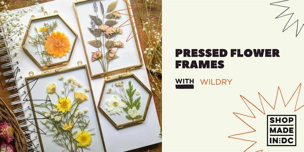 Pressed Flower Ornaments with Wildry