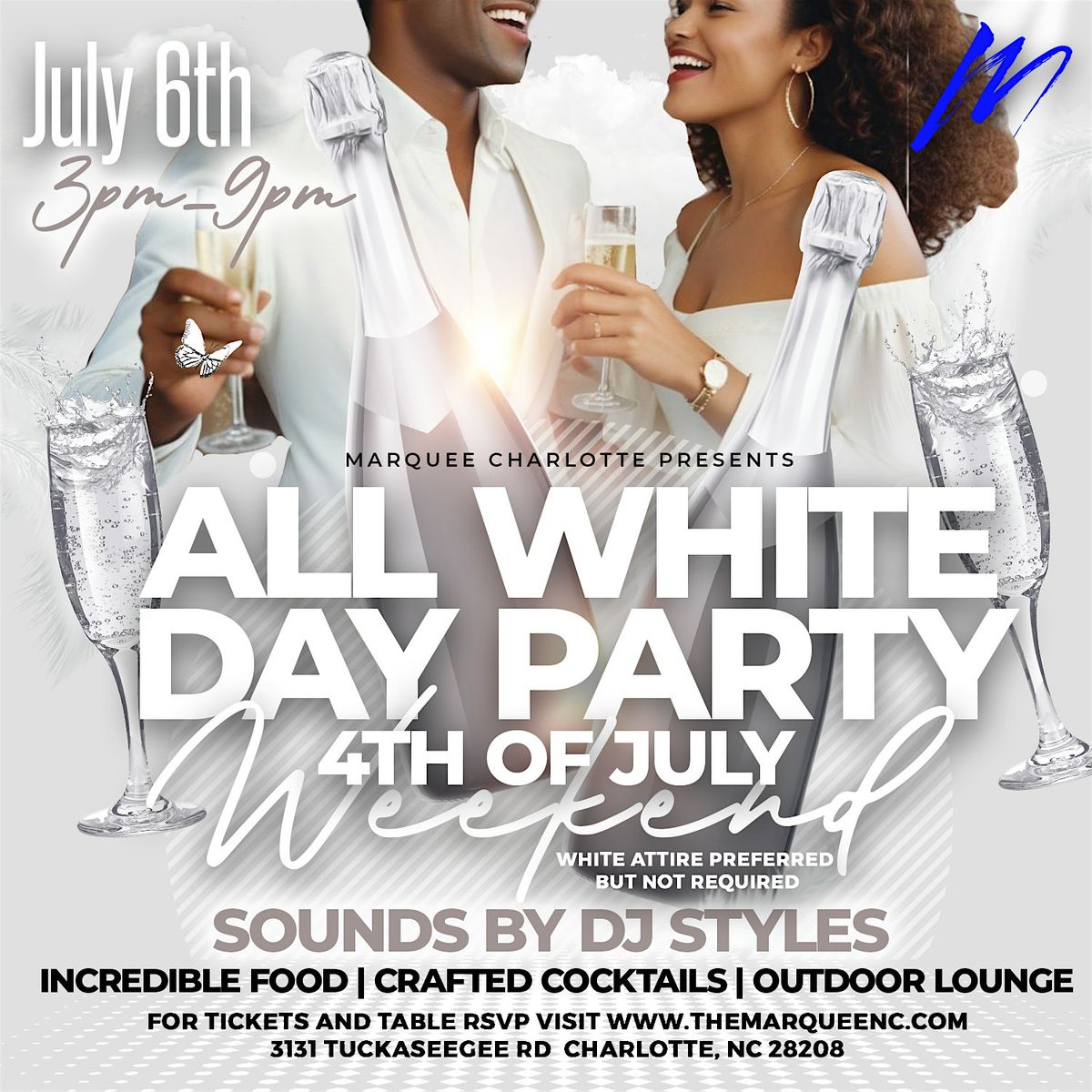 All White Day Party At Marquee Charlotte