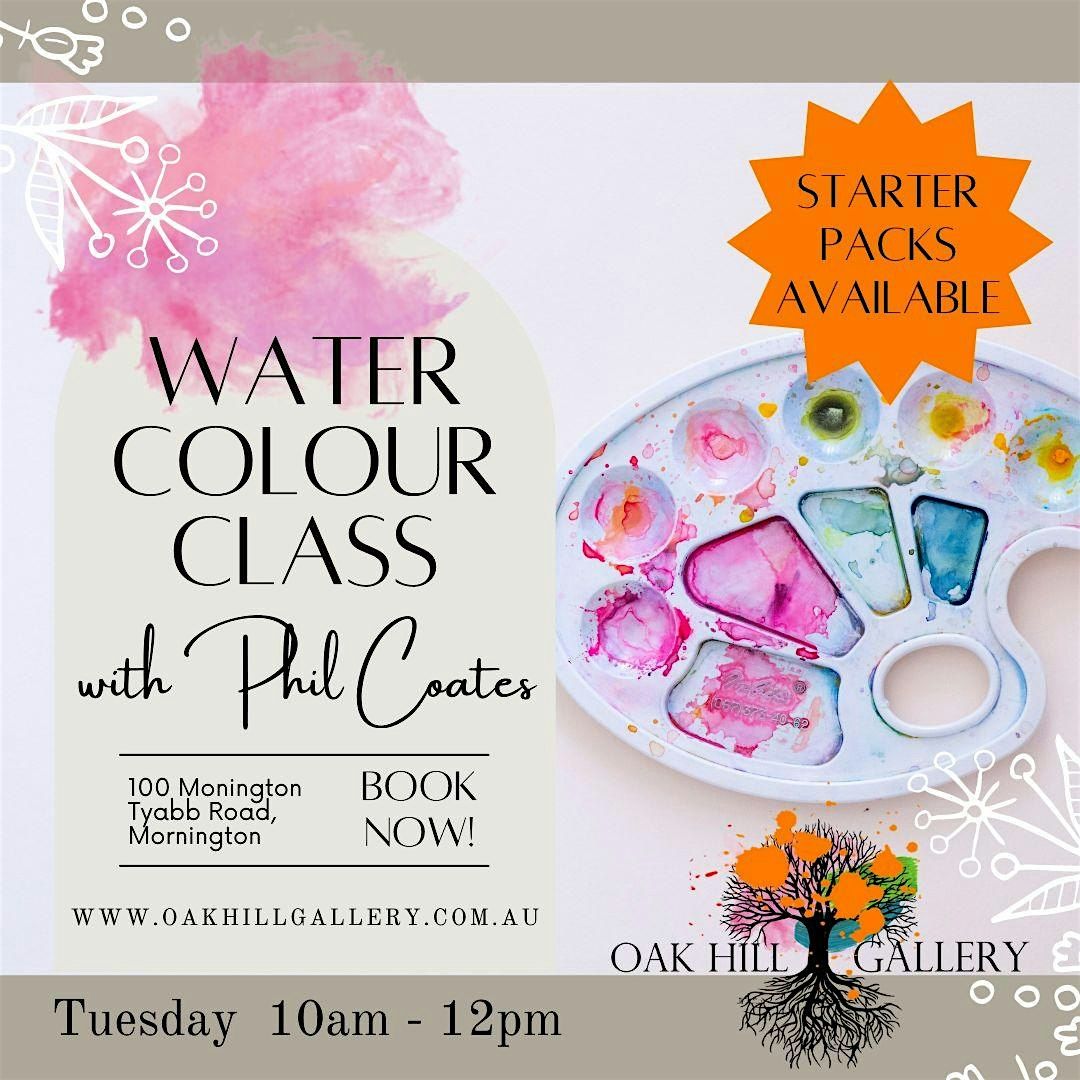 Watercolour  Class with Phil Coates (Tuesdays)