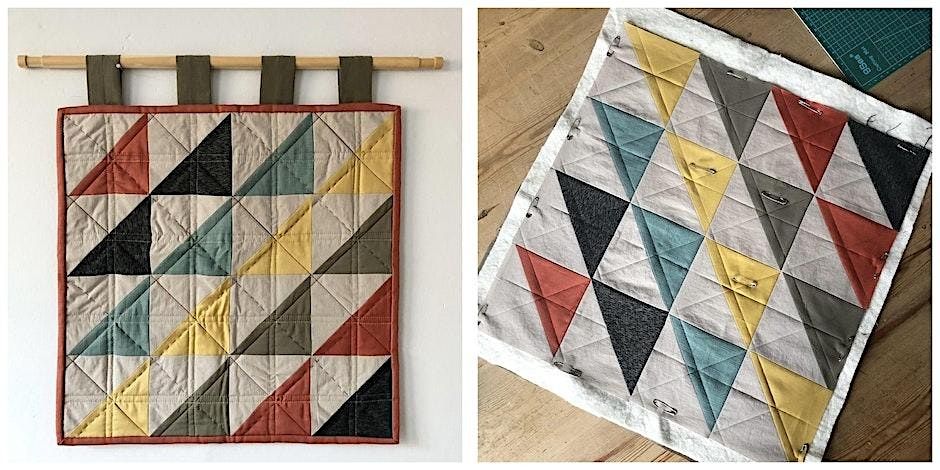 Introduction to Improvised Modern Quilting - Making  a Wall Hanging