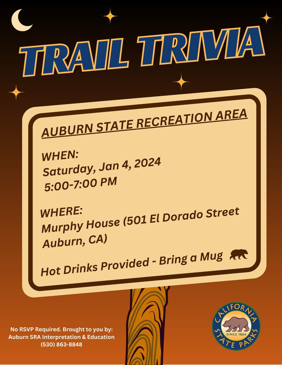 Trail Trivia at Auburn SRA