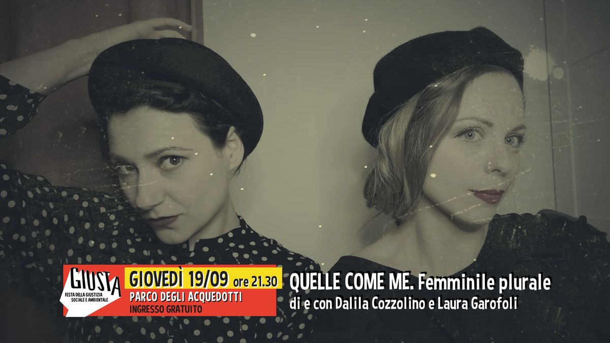 QUELLE COME ME - Femminile plurale