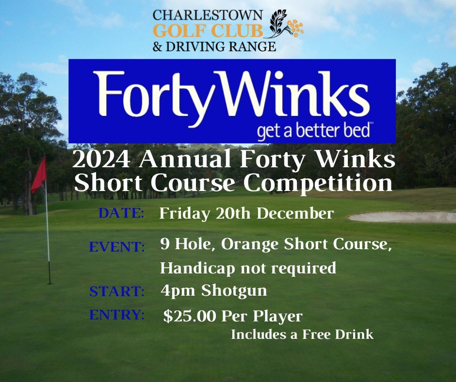 2024 Annual Forty Winks Short Course Competition