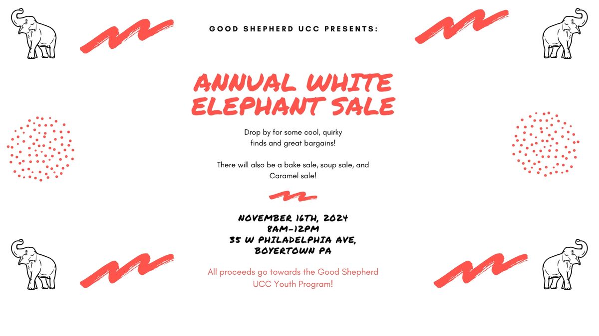 White Elephant Sale