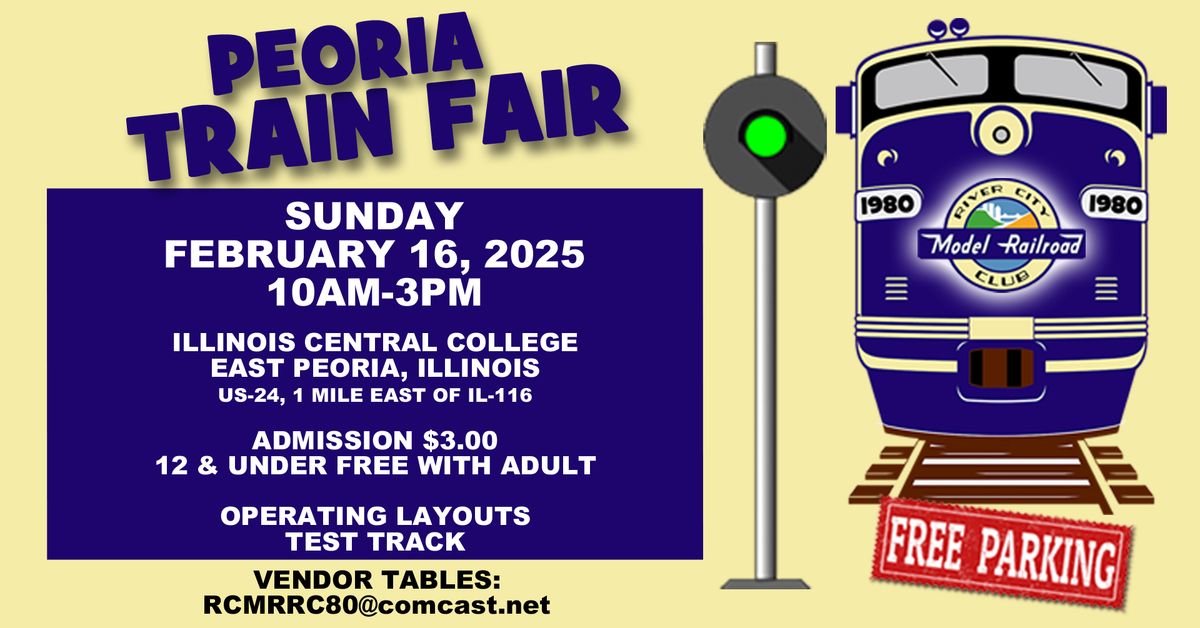 Peoria Train Fair Winter 2025