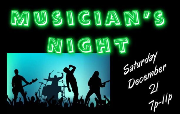 Musicians Night (Open Mic) at Dirty Jersey Tavern 