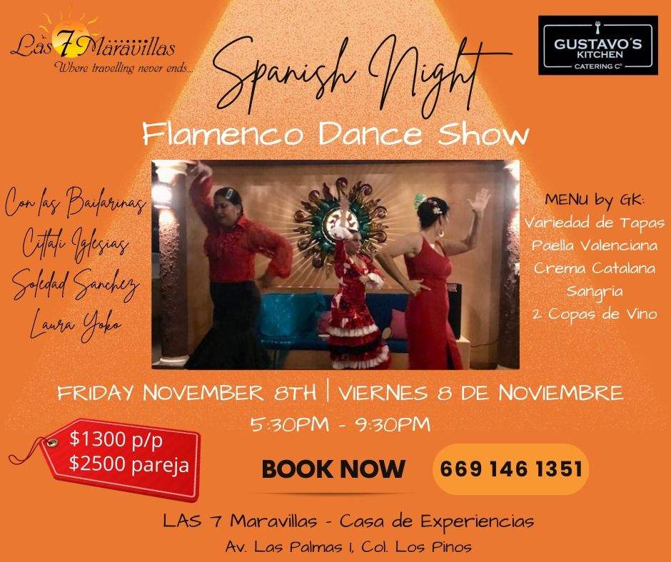 Spanish Night with Flamenco Show