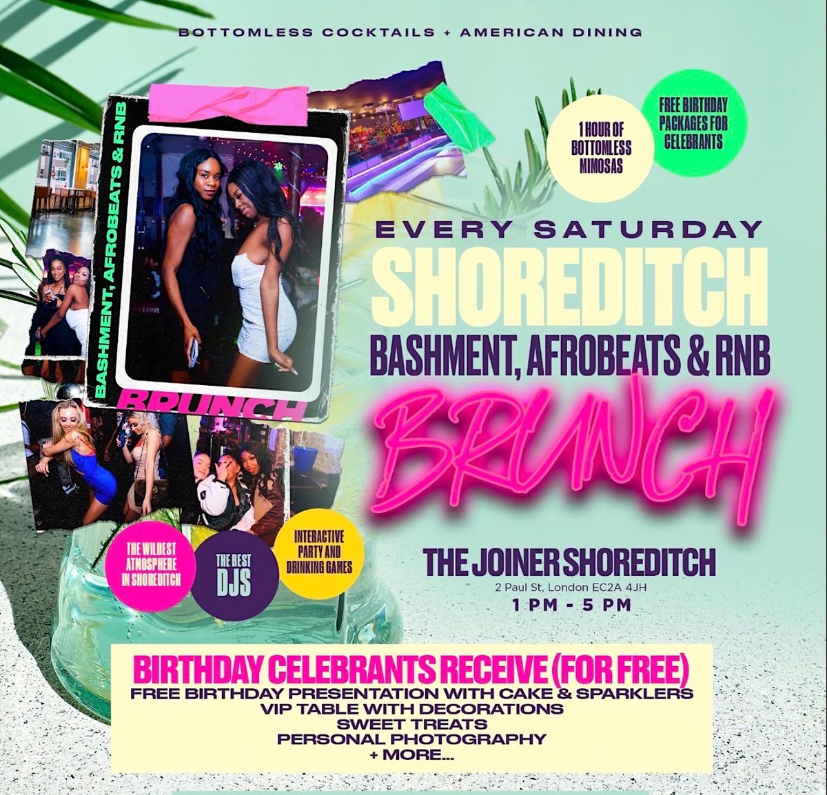 Shoreditch Bashment, Afrobeats & Rnb Brunch