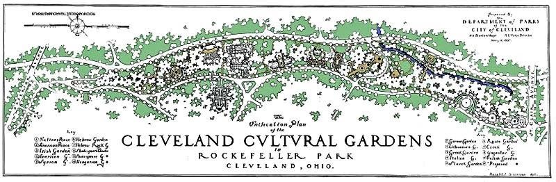 Cleveland Cultural Gardens tour