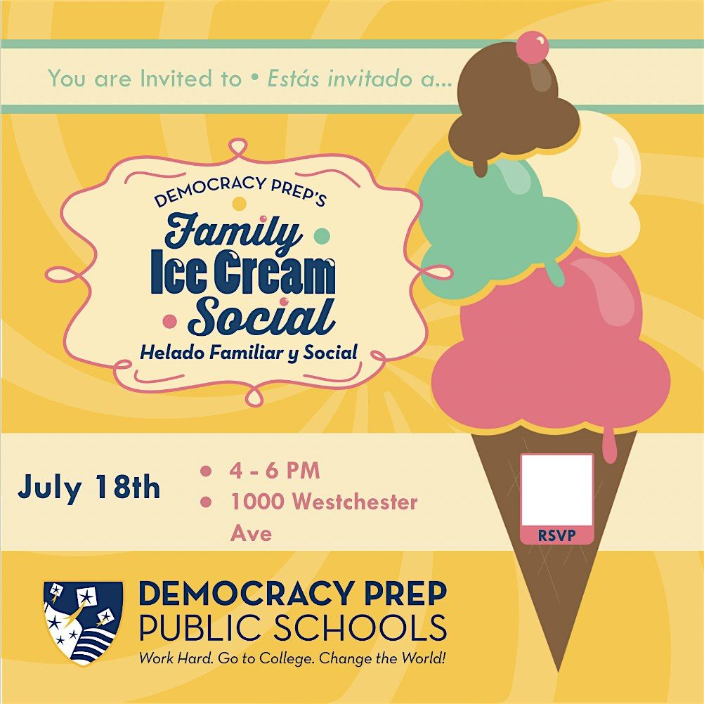 Democracy Prep Ice Cream Social