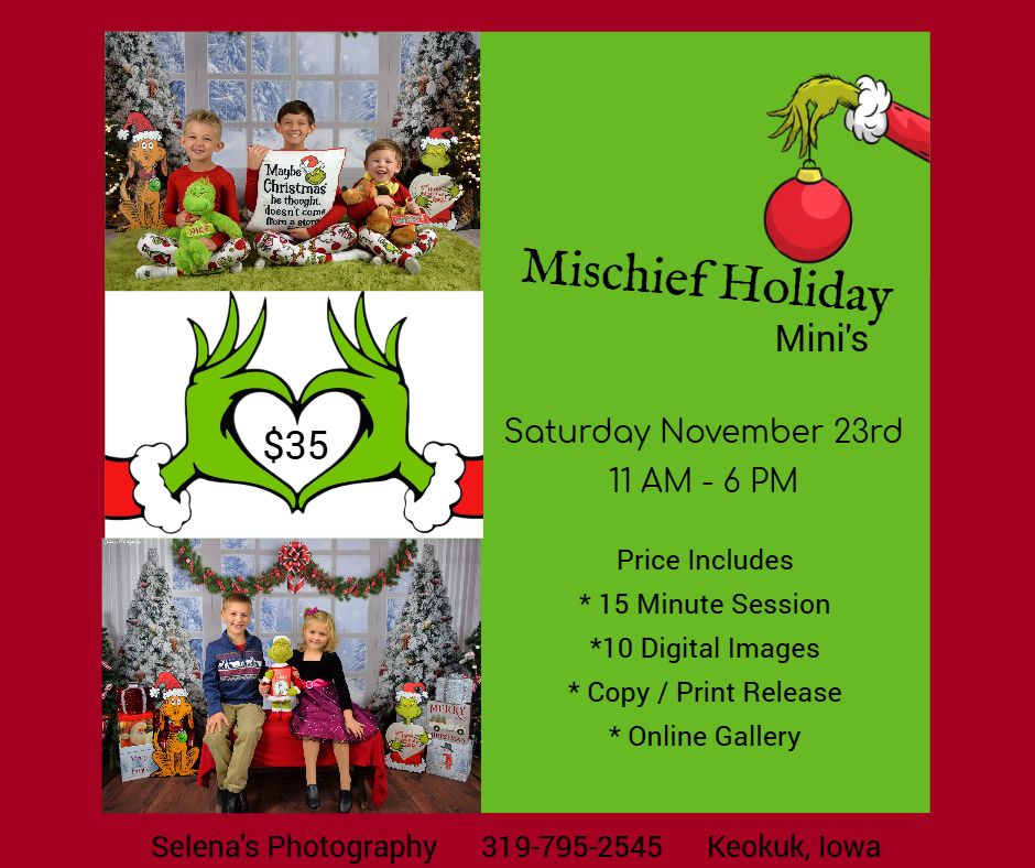 Mischief Holiday Mini's