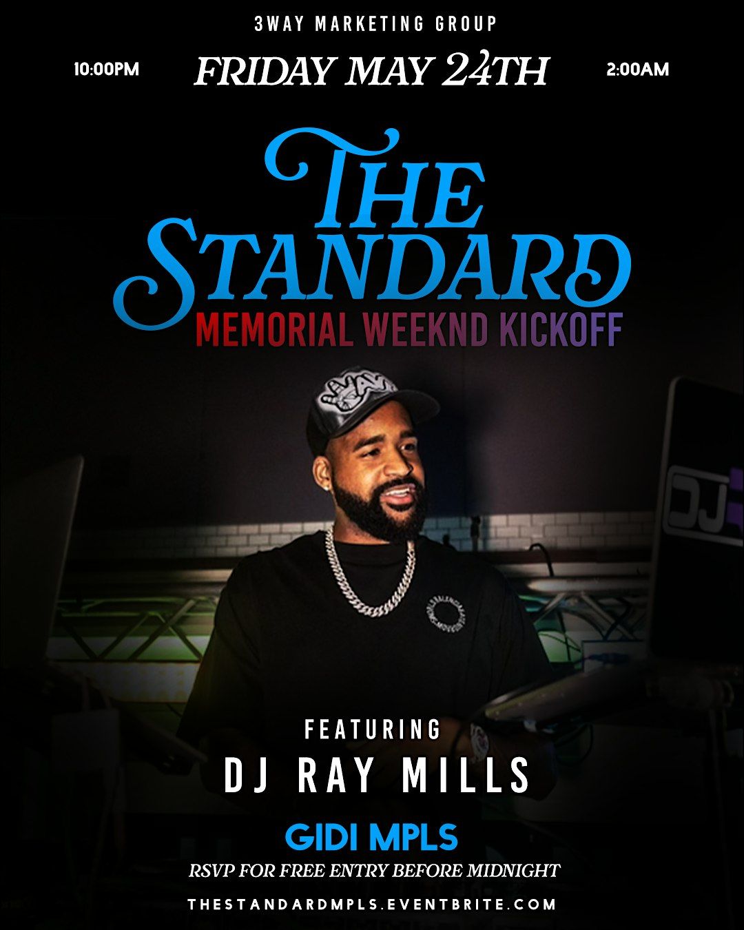 {This Friday} THE STANDARD + Special Guest Dj Ray Mills {at GIDI}