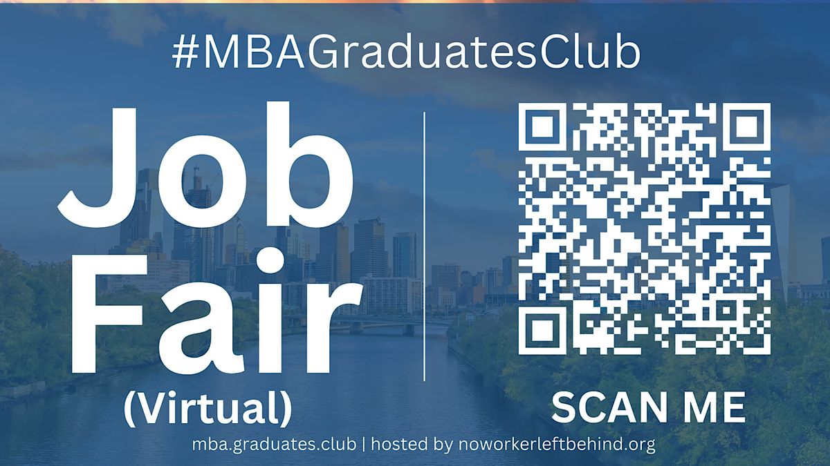 #MBAGraduatesClub Virtual Job Fair \/ Career Expo Event #Greeneville