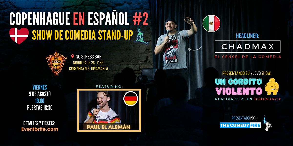 Copenhague en Espa\u00f1ol #2 - Un show de comedia stand-up en tu idioma