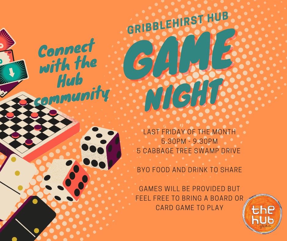 September Game Night & Pot Luck