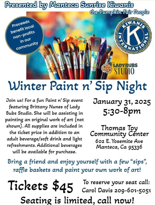 Winter Paint N' Sip Night 