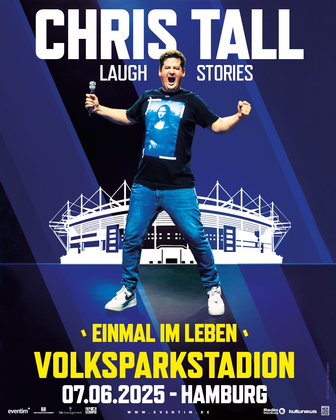 Chris Tall at Volksparkstadion