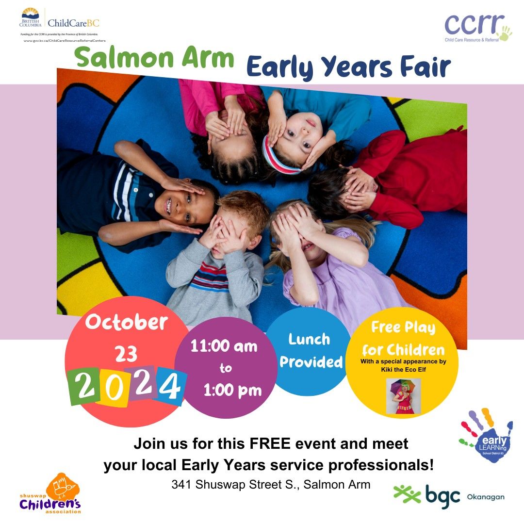 Salmon Arm Early Years Fair