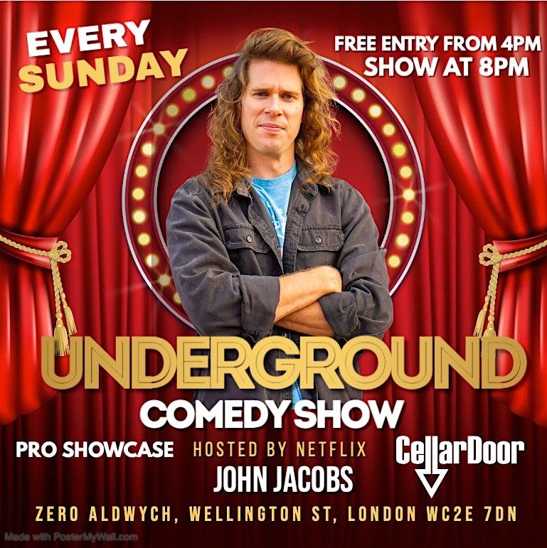 Underground Comedy at Cellar Door