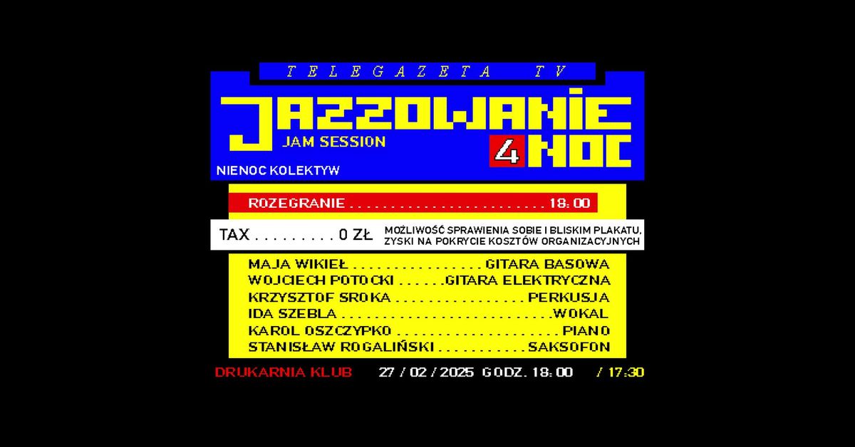 jazzowanienoc 4 | jam session